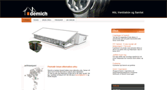 Desktop Screenshot of demich.fo